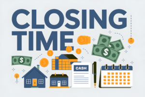 Closing with a cash home buyer.