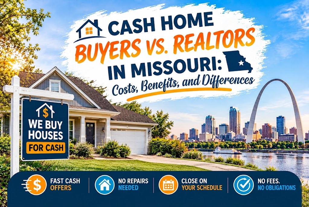 Cash Home Buyers vs Realtors in Missouri Costs Benefits and Differences
