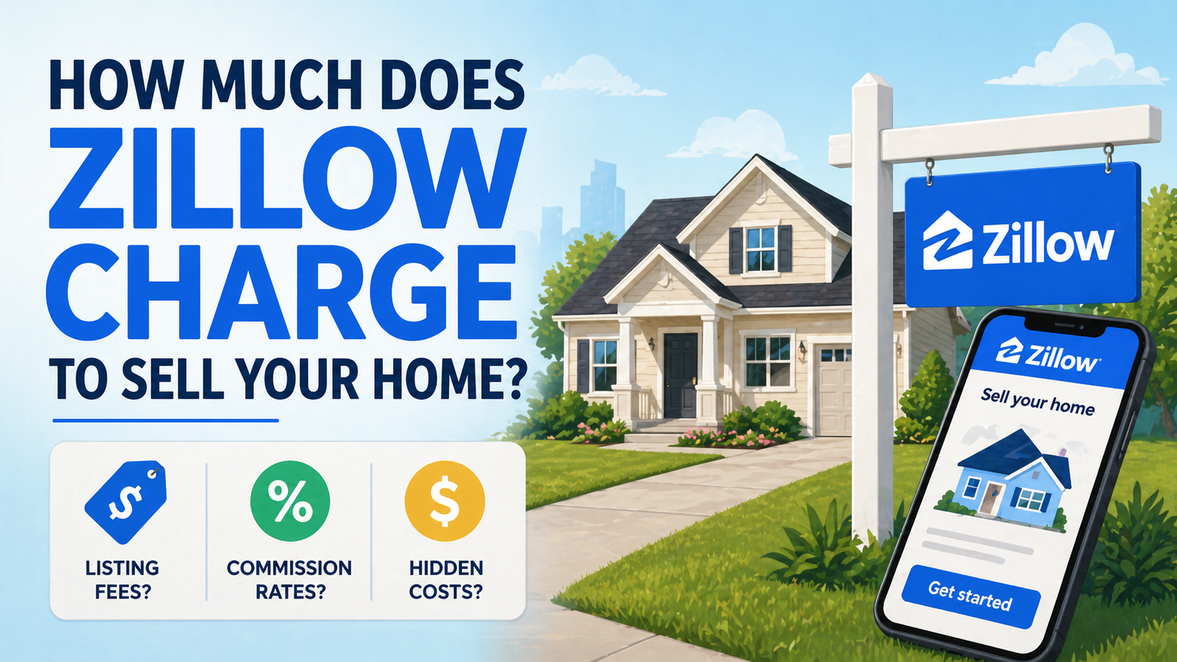 How Much Does Zillow Charge to Sell Your Home