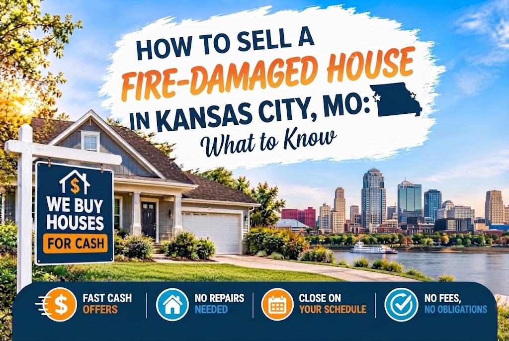 How to Sell a Fire Damaged House in Kansas City MO