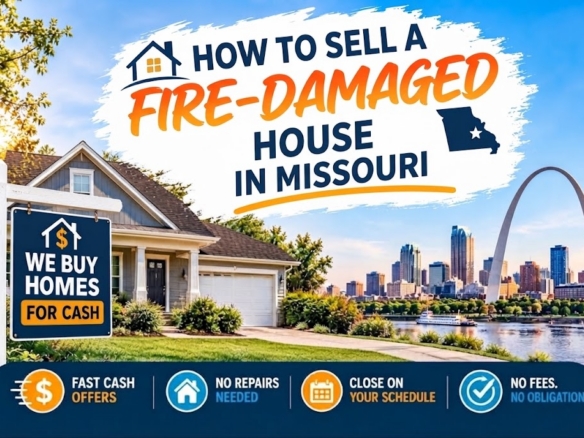 How to Sell a Fire Damaged House in Missouri