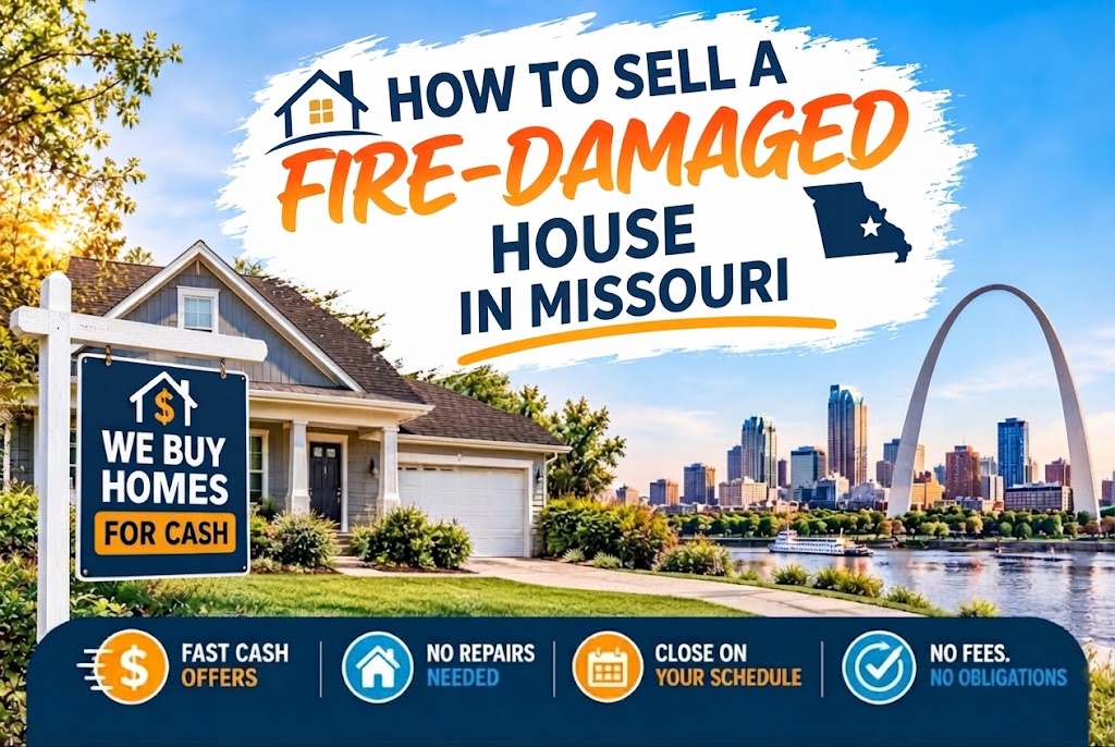 How to Sell a Fire Damaged House in Missouri