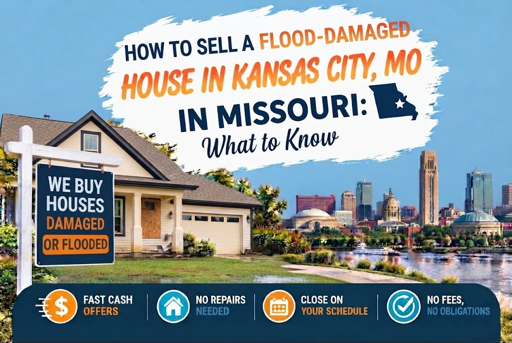 How to Sell a Flood Damaged House in Kansas City MO