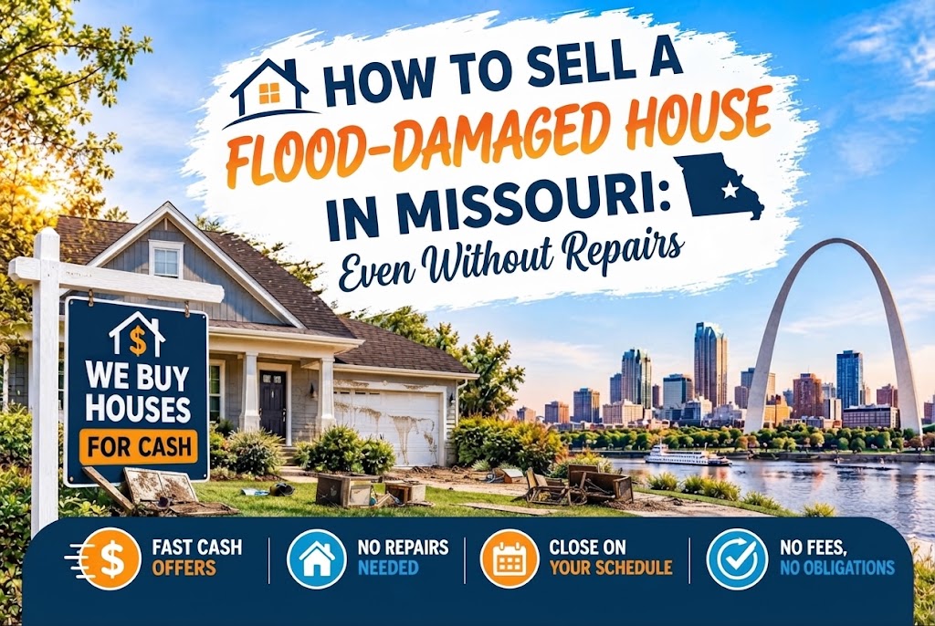 How to Sell a Flood Damaged House in Missouri Even Without Repairs