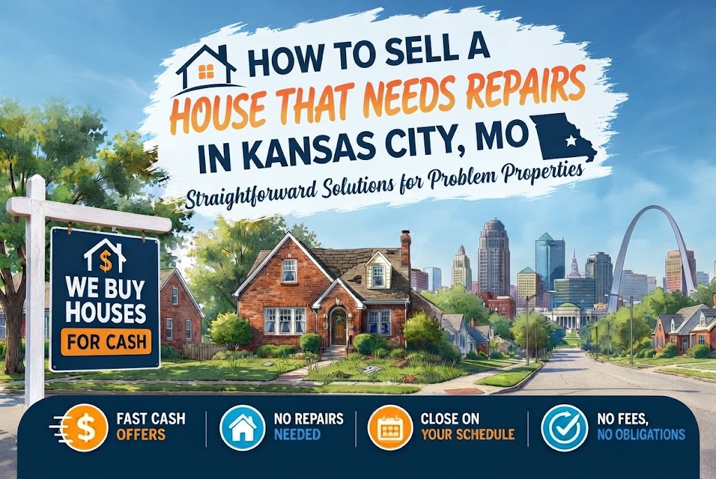 How to Sell a House That Needs Repairs in Kansas City MO