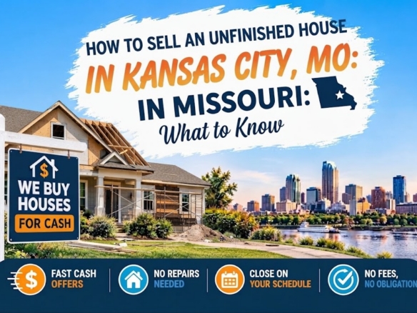 How to Sell an Unfinished House in Kansas City MO