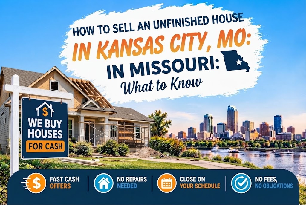 How to Sell an Unfinished House in Kansas City MO