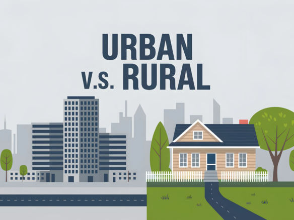 Selling Your Home for Cash Urban vs. Rural Markets