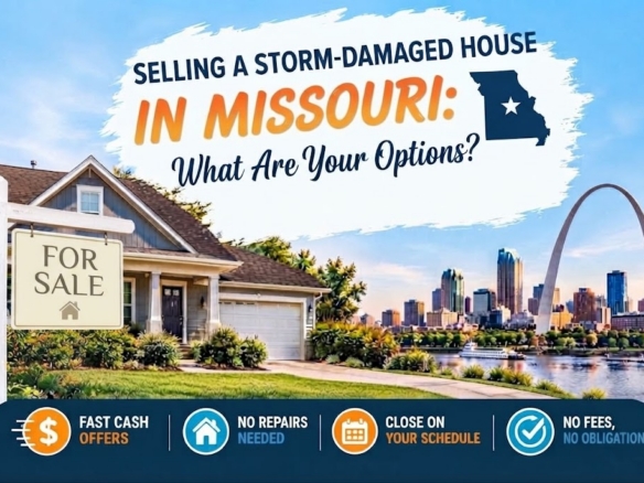 Selling a Storm Damaged House in Missouri What Are Your Options