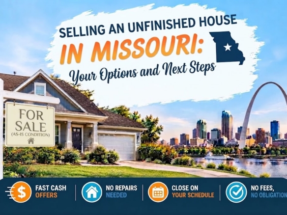 Selling an Unfinished House in Missouri Your Options and Next Steps