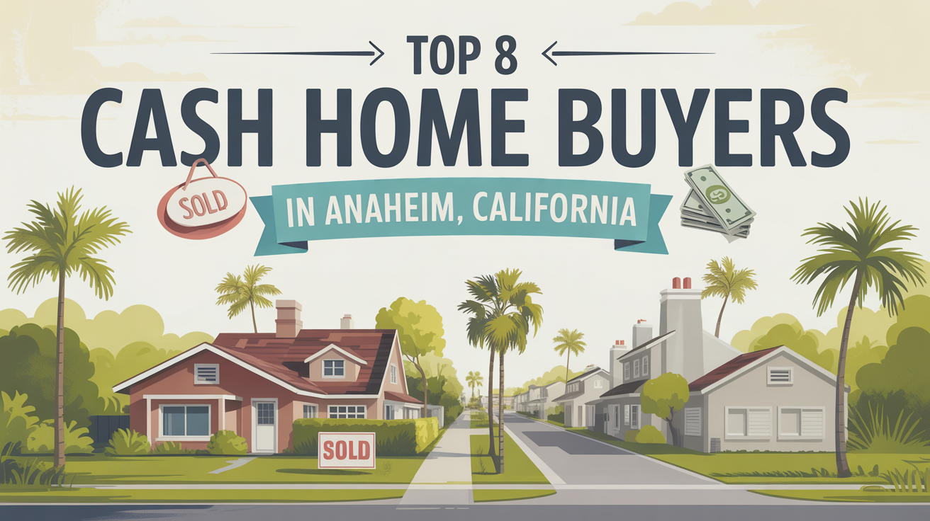 Top 8 Cash Home Buyers in Anaheim, California