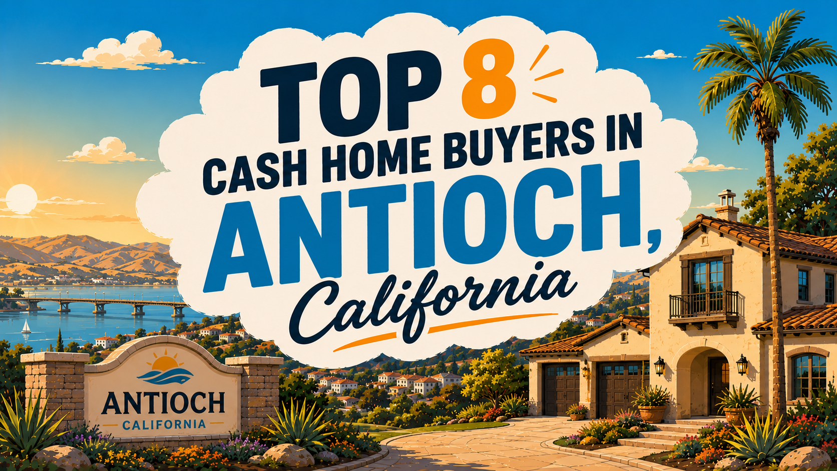 Top 8 Cash Home Buyers in Antioch, California