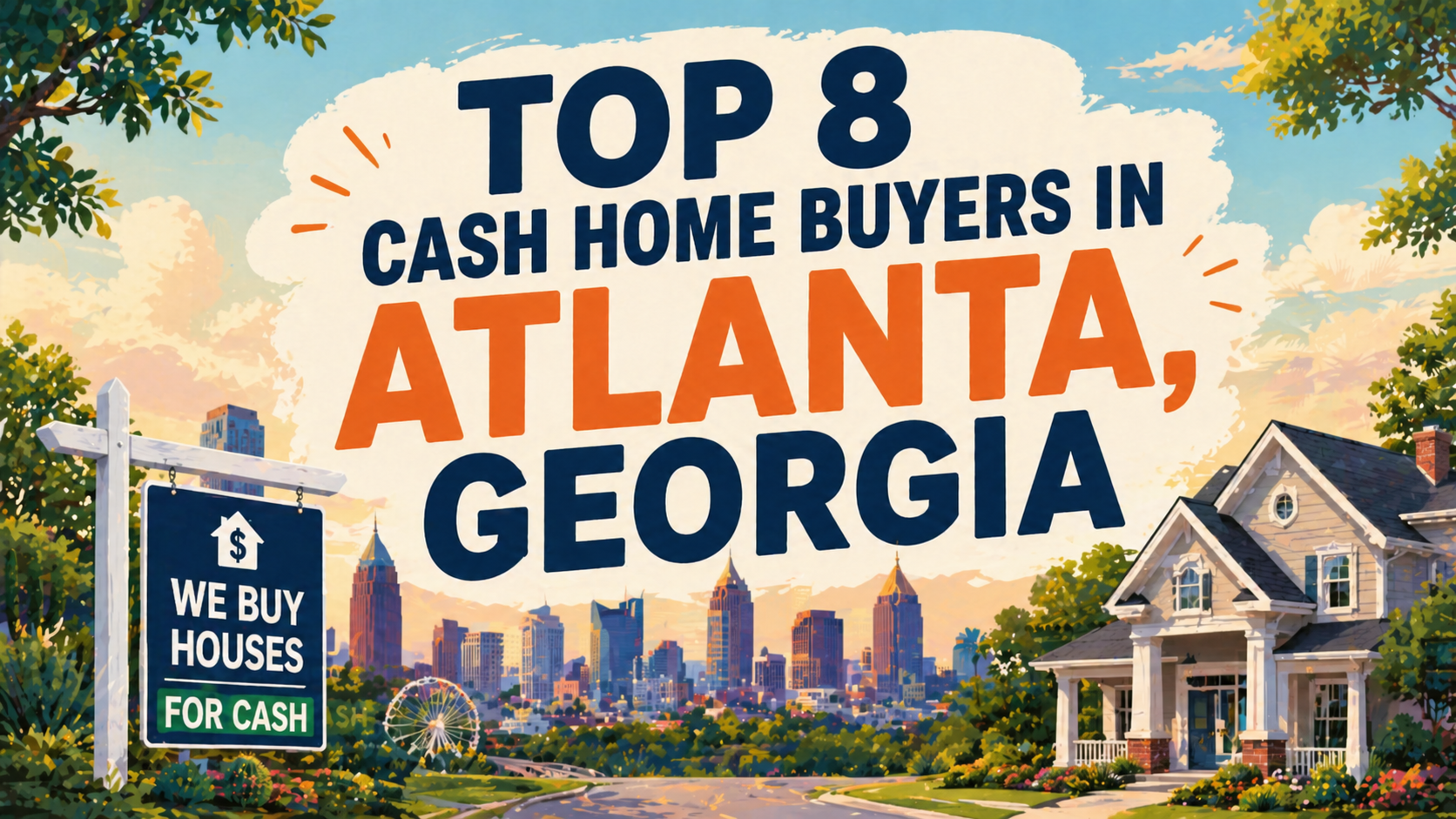 Top 8 Cash Home Buyers in Atlanta, Georgia