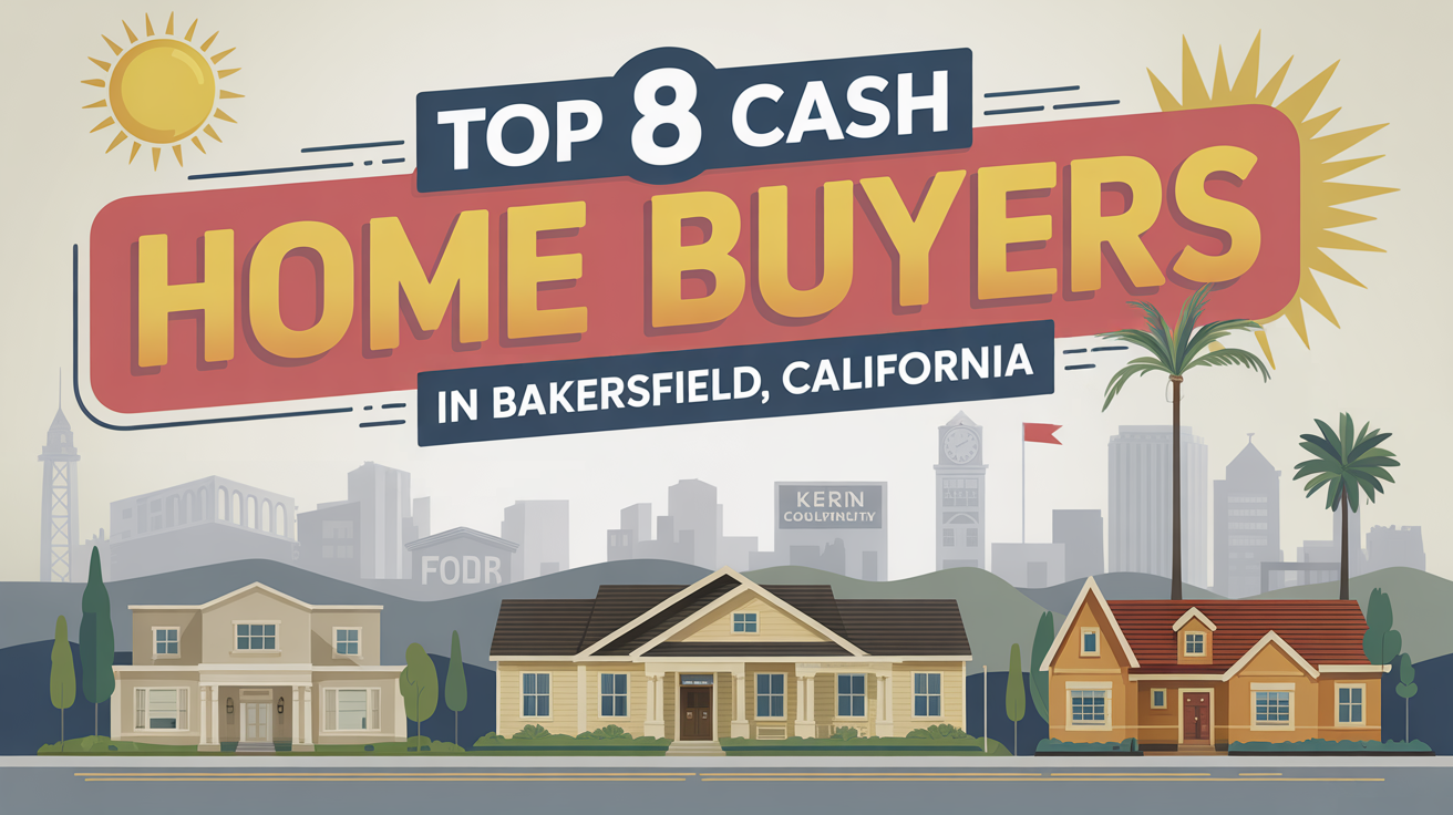 Top 8 Cash Home Buyers in Bakersfield, California