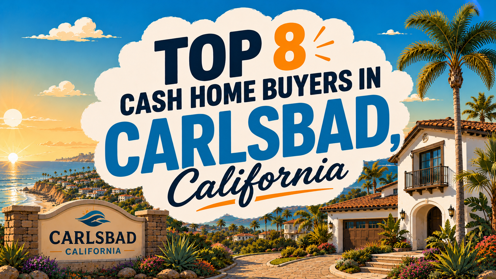 Top 8 Cash Home Buyers in Carlsbad, California