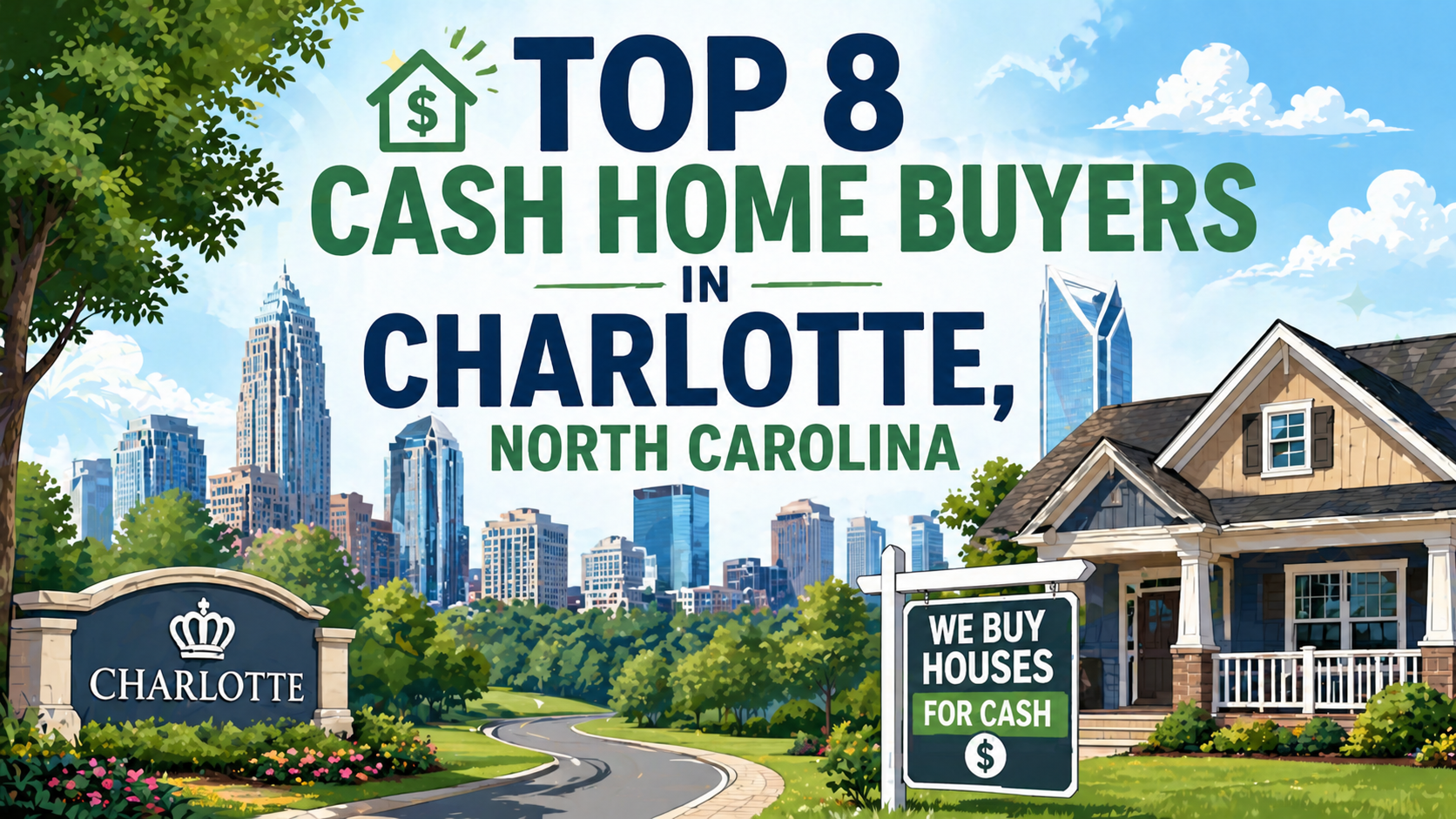 Top 8 Cash Home Buyers in Charlotte, North Carolina