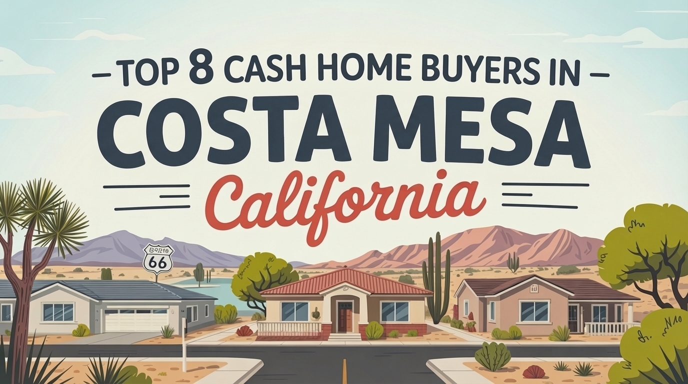 Top 8 Cash Home Buyers in Costa Mesa, California