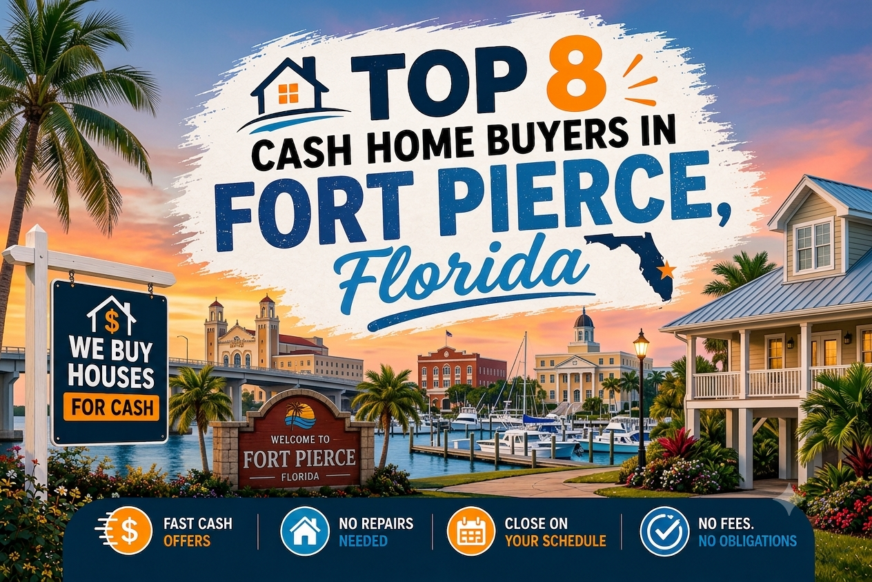 Top 8 Cash Home Buyers in Fort Pierce Florida