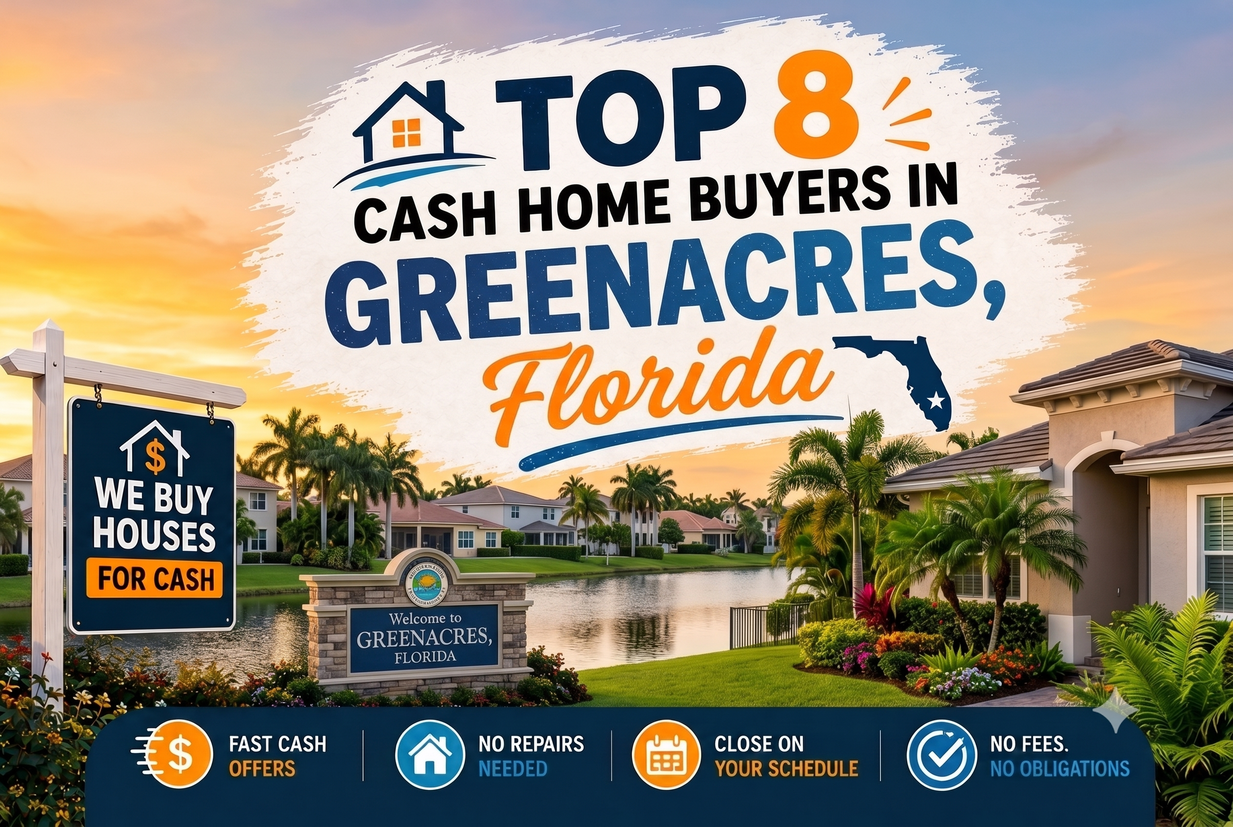 Top 8 Cash Home Buyers in Greenacres Florida