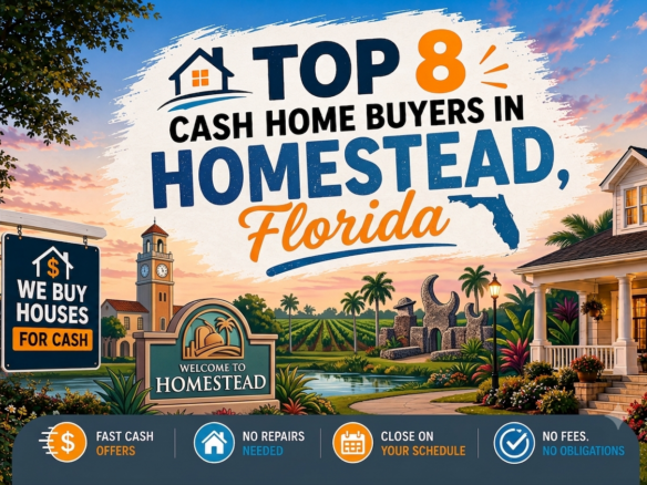 Top 8 Cash Home Buyers in Homestead Florida