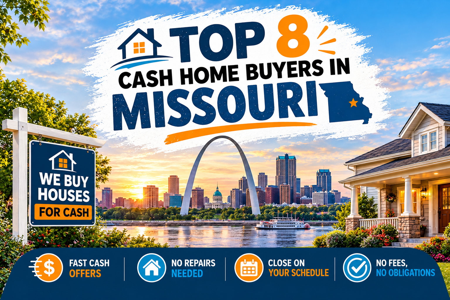 Top 8 Cash Home Buyers in Missouri