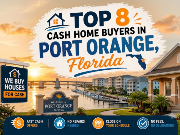 Top 8 Cash Home Buyers in Port Orange Florida