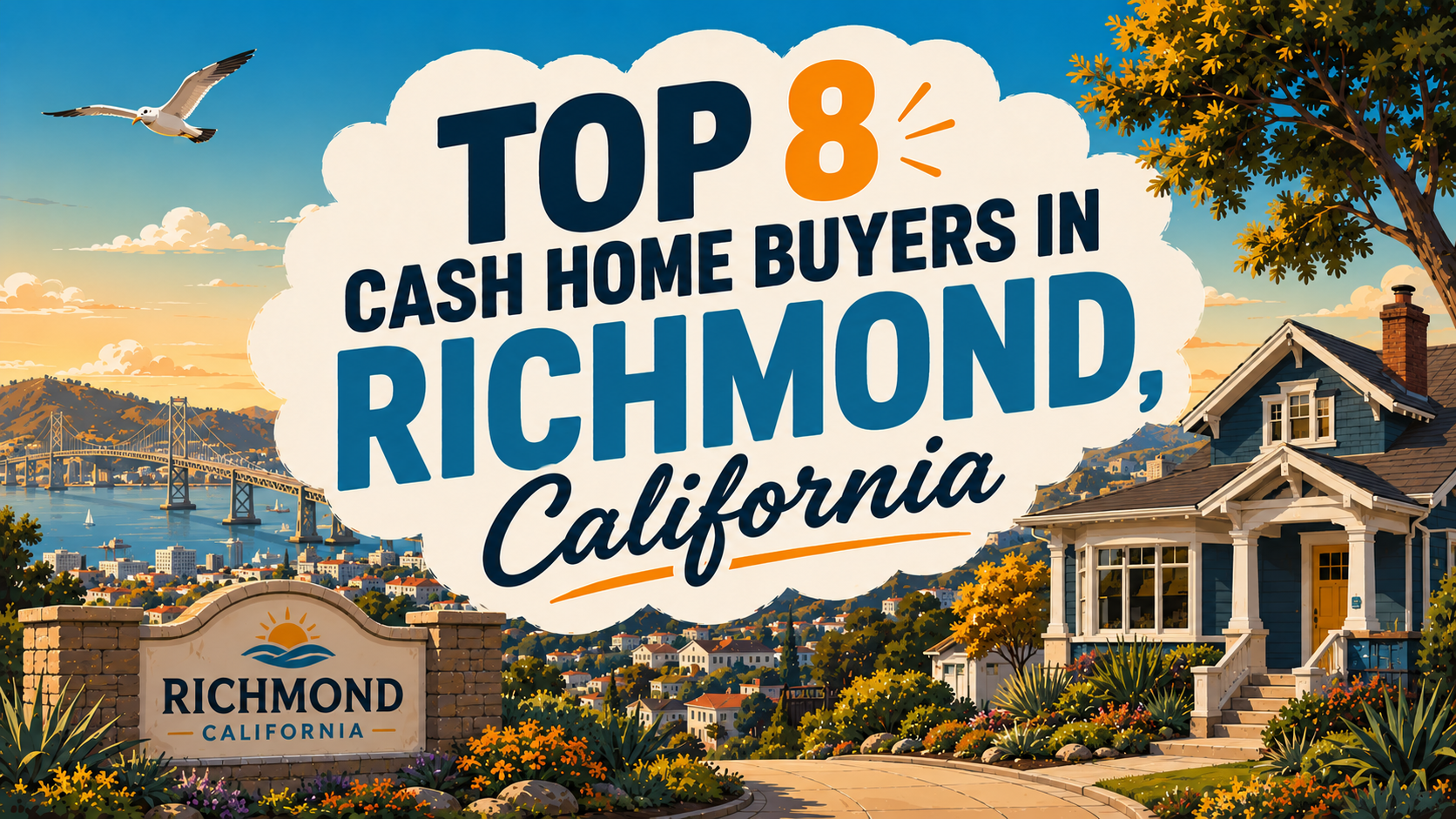 Top 8 Cash Home Buyers in Richmond, California