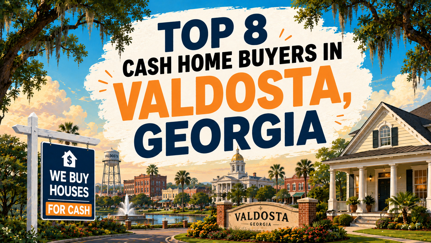 Top 8 Cash Home Buyers in Valdosta, Georgia