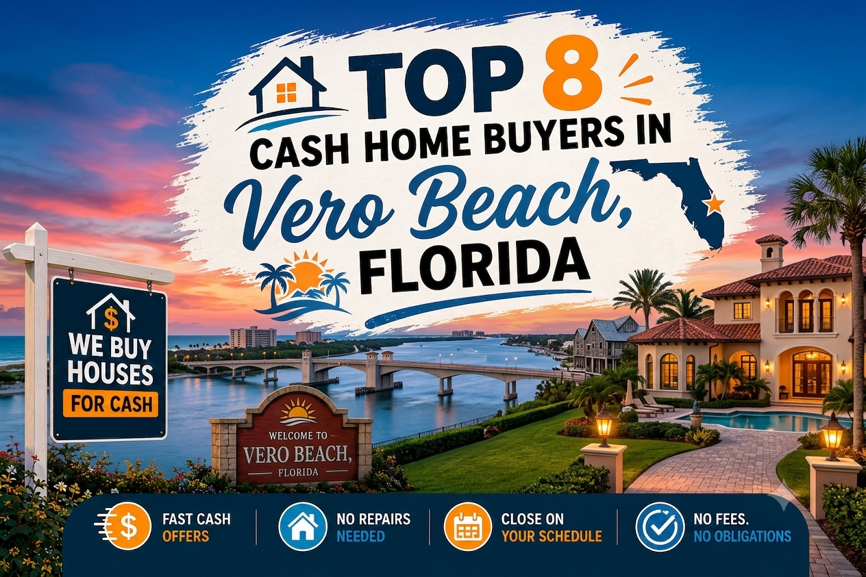 Top 8 Cash Home Buyers in Vero Beach Florida