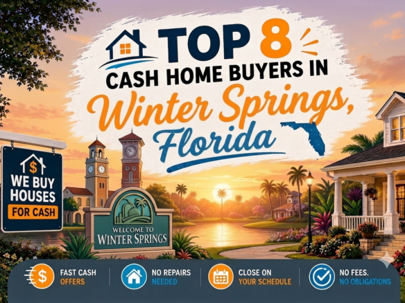 Top 8 Cash Home Buyers in Winter Springs Florida
